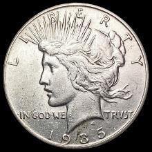 1935-S Silver Peace Dollar CLOSELY UNCIRCULATED