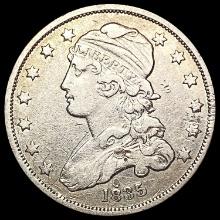 1835 Capped Bust Quarter NEARLY UNCIRCULATED