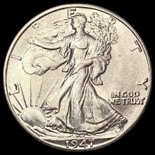 1947-D Walking Liberty Half Dollar GEM BU