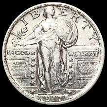 1917 T2 Standing Liberty Quarter CLOSELY UNCIRCULATED