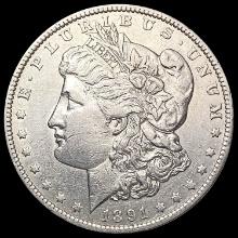 1891-O Morgan Silver Dollar CLOSELY UNCIRCULATED