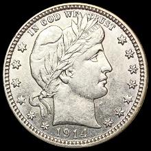 1914-D Barber Quarter UNCIRCULATED