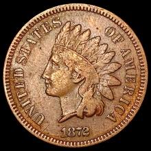 1872 Indian Head Cent LIGHTLY CIRCULATED