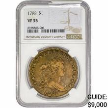 1799 Draped Bust Dollar NGC VF35