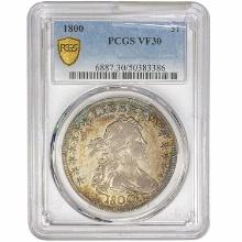 1800 Draped Bust Dollar PCGS VF30