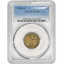 1926-S Buffalo Nickel PCGS XF40