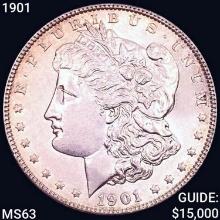 1901 Morgan Silver Dollar