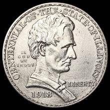 1918 Illinois Half Dollar UNCIRCULATED