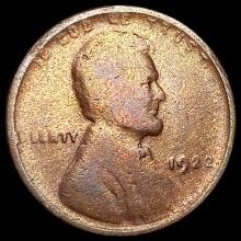 1922 No D Wheat Cent LIGHTLY CIRCULATED