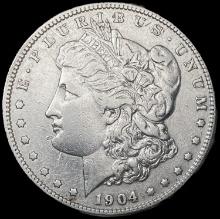 1904-S Morgan Silver Dollar NEARLY UNCIRCULATED