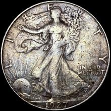 1927-S Walking Liberty Half Dollar LIGHTLY CIRCULATED