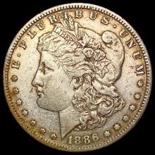 1886-S Morgan Silver Dollar NEARLY UNCIRCULATED