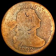 1802 Draped Bust Large Cent NICELY CIRCULATED