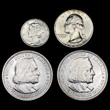 (4) Varied US Coinage HIGH GRADE