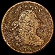 1808 Draped Bust Half Cent NICELY CIRCULATED