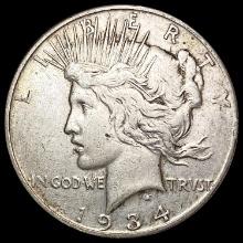 1934-D Silver Peace Dollar CLOSELY UNCIRCULATED