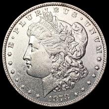 1878 8TF Morgan Silver Dollar CLOSELY UNCIRCULATED