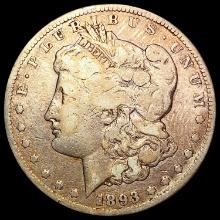 1893-CC Morgan Silver Dollar NICELY CIRCULATED