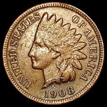 1908-S Indian Head Cent CHOICE AU