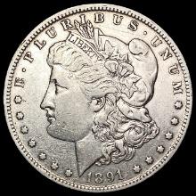 1891-O Morgan Silver Dollar NEARLY UNCIRCULATED