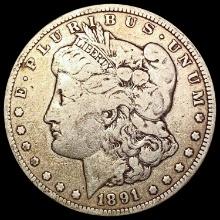 1891-CC Morgan Silver Dollar NICELY CIRCULATED