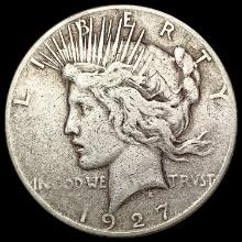 1927-S Silver Peace Dollar NICELY CIRCULATED