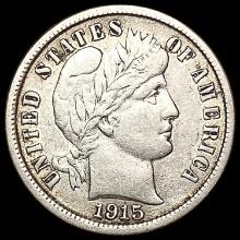 1915 Barber Dime CLOSELY UNCIRCULATED