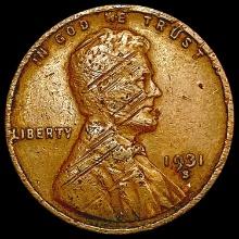 1931-S Wheat Cent LIGHTLY CIRCULATED