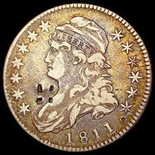 1811 Capped Bust Half Dollar NICELY CIRCULATED