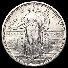 1917 FH Standing Liberty Quarter GEM BU