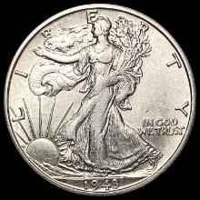 1943-S Walking Liberty Half Dollar CHOICE BU