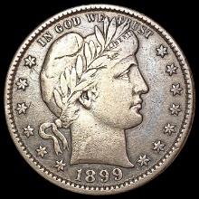 1899-O Barber Quarter LIGHTLY CIRCULATED