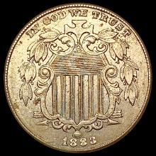1883 Shield Nickel CLOSELY UNCIRCULATED