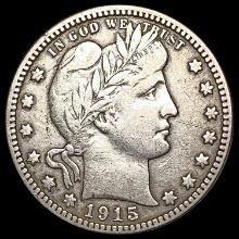 1915-D Barber Quarter NEARLY UNCIRCULATED
