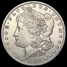 1890-O Morgan Silver Dollar NEARLY UNCIRCULATED