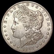 1897-S Morgan Silver Dollar NEARLY UNCIRCULATED