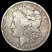 1893-CC Morgan Silver Dollar NICELY CIRCULATED