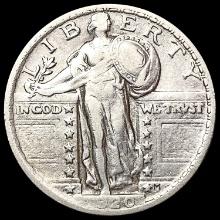 1920 Standing Liberty Quarter LIGHTLY CIRCULATED