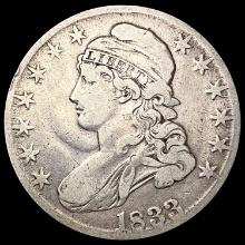 1833 Capped Bust Half Dollar NICELY CIRCULATED