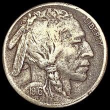 1916-S Buffalo Nickel CHOICE AU