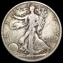 1920-D Walking Liberty Half Dollar NICELY CIRCULATED