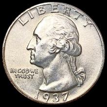 1937-D Washington Silver Quarter UNCIRCULATED