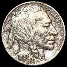1915-D Buffalo Nickel CHOICE AU
