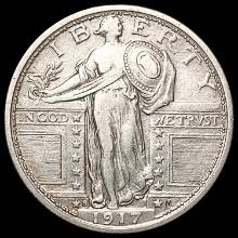 1917-S Standing Liberty Quarter LIGHTLY CIRCULATED