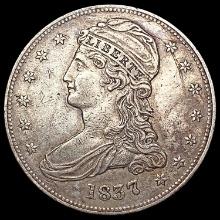 1837 Capped Bust Half Dollar LIGHTLY CIRCULATED