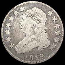 1819 Capped Bust Quarter NICELY CIRCULATED