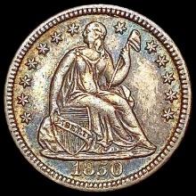 1850 Seated Liberty Half Dime CLOSELY UNCIRCULATED