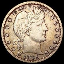 1895-O Barber Quarter CLOSELY UNCIRCULATED
