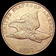 1857 Flying Eagle Cent UNCIRCULATED