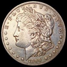 1890-CC Morgan Silver Dollar NEARLY UNCIRCULATED